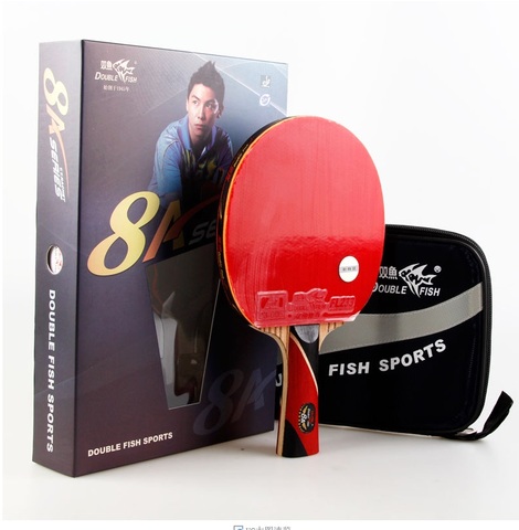 Raquettes de ping-pong original double fish 8A-C 7A-C. 8 ÉTOILES. Produit fini raquette de tennis de Table ► Photo 1/1