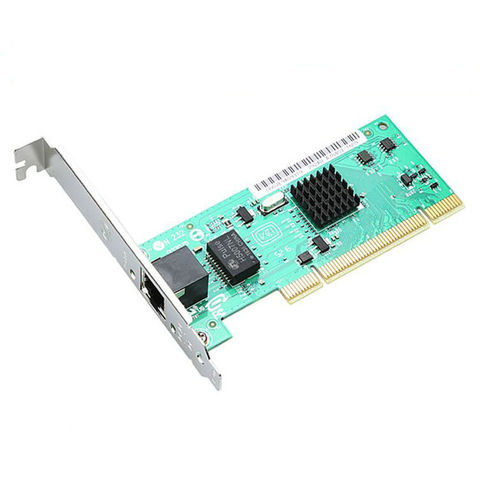 PCI Gigabit Carte Réseau dernière carte réseau optique RJ45 carte réseau avec Realtek Puce Intel82540EM ► Photo 1/3