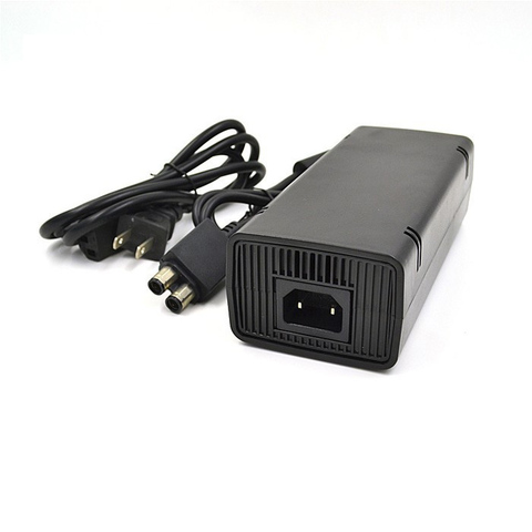 Pour Microsoft XBox 360 x-360 S mince 135W alimentation adaptateur secteur chargeur 220V Charge Charge alimentation cordon câble ligne ue/US ► Photo 1/4