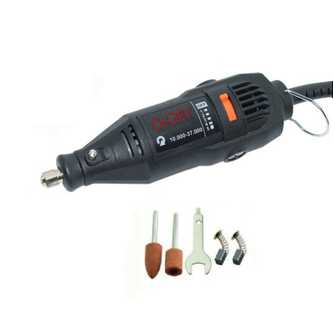 Mini perceuse électrique Dremel 180W, machine à polir, Mini perceuse électrique, graveur avec 6 positions, outils électriques variables ► Photo 1/6