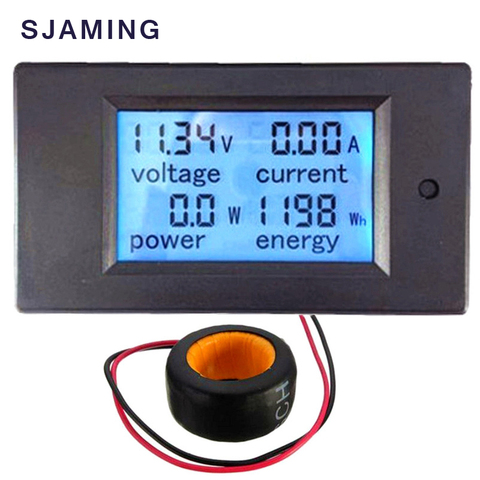 AC Tension Mètres 100A/80 ~ 260 V Numérique LED Power Panel Meter Moniteur Puissance D'énergie Voltmètre Tension Courant mètre Ampèremètre ► Photo 1/5