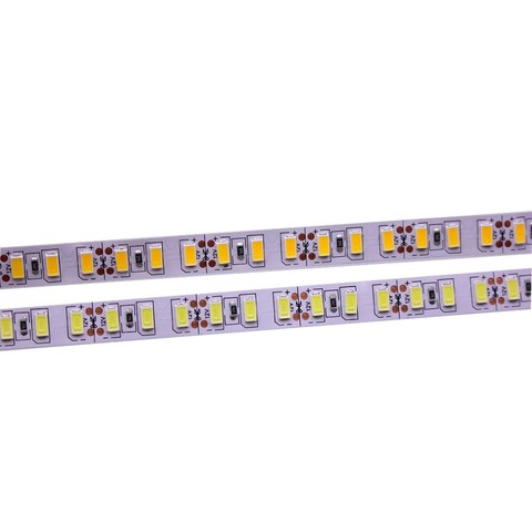 Super lumineux SMD 5730 led bande lumière 120led s/m non étanche Flexible 600 LED bande 5m DC 12V corde ruban chaîne lampe nouveau ► Photo 1/1