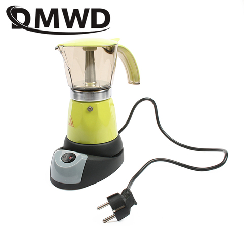 DMWD-Pot Moka électrique, cafetière expresso italienne au Latte de 300ml environ, percolateur, outils de café, prise ue 200V ► Photo 1/6