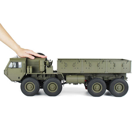 Camion militaire américain sans chargeur de batterie, HG P801 P802 1:12 2.4G 8X8 M983 739mm, camion militaire Rc, 8 rondes 18 Km/h ► Photo 1/1