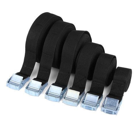 1-6M boucle ceinture voiture cargaison sangle forte rcliquet bagages cargaison arrimage ► Photo 1/6