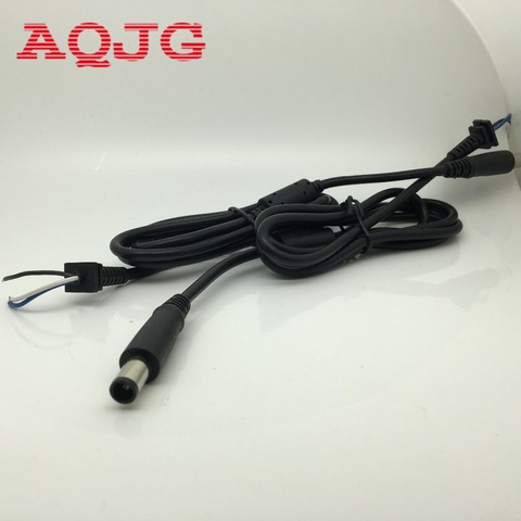 7.4*5.0mm dc jack chargeur adaptateur plug power supply câble pour hp dell ordinateur portable 1.2 m 7.4x5.0mm câble d'alimentation cordon connecteur AQJG ► Photo 1/6