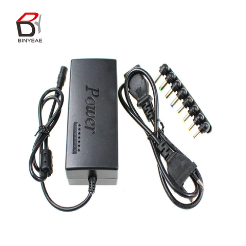 Chargeur universel pour ordinateur portable et Netbook, 110-220v AC à DC 12V/15V/16V/18V/19V/20V/24V, 96W ► Photo 1/6