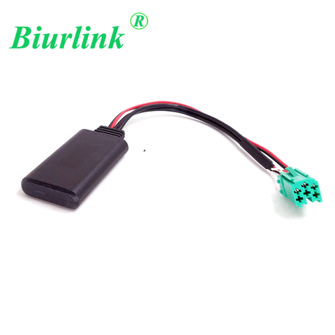 Biurlink câble d'adaptation Aux Module Bluetooth | Pour Renault Megane Laguna Espace 2005 à 2011, modèles Radio ► Photo 1/6