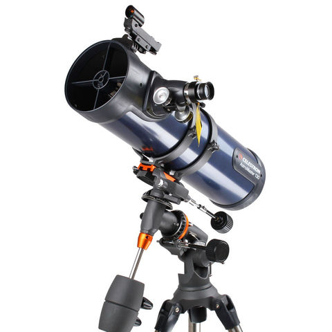 CELESTRON AstroMaster 130EQ télescope réflecteur newtonien point rouge Finderscope projecteurs CG-3 trépied équatorial ► Photo 1/6
