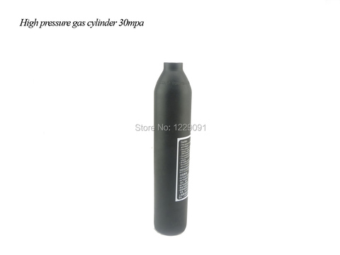 Bouteille HPA, cylindre haute pression, 0,45 l, 300 bars, 4500psi, réservoir d'air de plongée, en alliage d'aluminium, filetage M18 x 1.5, PCP Paintball ► Photo 1/4