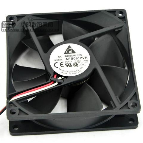 Delta – ventilateurs de refroidissement cpu, 9cm 90mm 90x25MM 9225 DC 12V 0.60A ► Photo 1/2