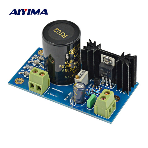 AIYIMA LM317 + TL431 carte d'alimentation régulée linéaire de haute précision Module d'alimentation ca à cc pour amplificateur ► Photo 1/6