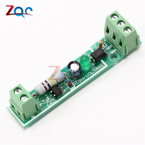 Module d'isolement optocoupleur 1 Bit AC 220V, carte de détection de tension adaptative pour PLC ► Photo 1/6