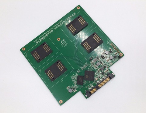 Solution de test de contrôleur SSD NAND flash SM2256K, mémoire Flash 4 en 1, pour cartes PCB multiples, pour BGA152 132, 100, 88, LGA60, TSOP48, 96 cartes flash ► Photo 1/6