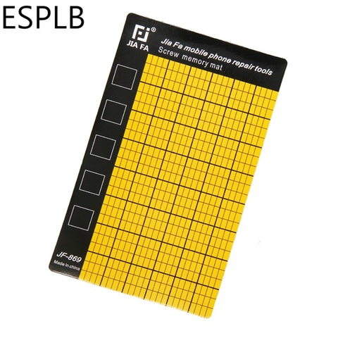 ESPLB tapis de mémoire à vis magnétique, Mini graphique tapis de travail pour les outils de réparation de téléphones portables, 5,7x3,5 pouces ► Photo 1/5