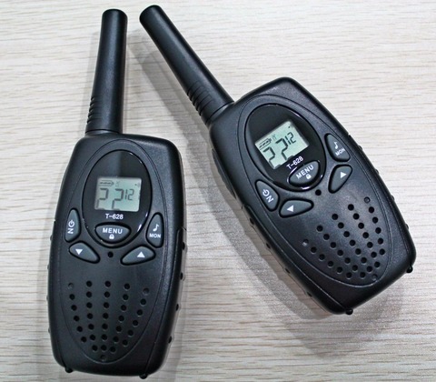 Longue portée 1 watts paire talkie walkie ham radio CB 2 voies talkie walkie portable PMR446 PTT w/121 code privé pour La Russie/Europe ► Photo 1/6