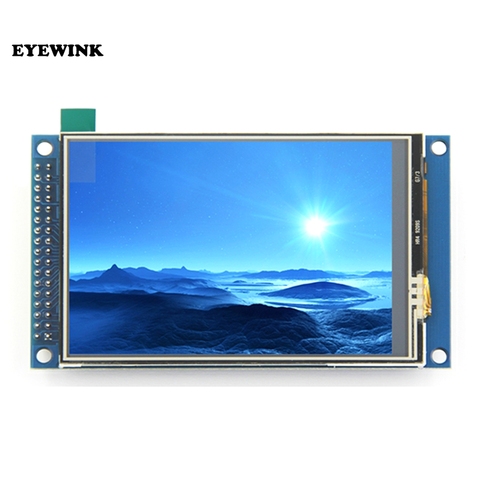 Module LCD couleur TFT 3.5 pouces, 320x480, 480 x, Ultra HD, support STM32 C51 ili9486, 16 bits parallèles 34 broches avec touche xpt2046 ► Photo 1/4