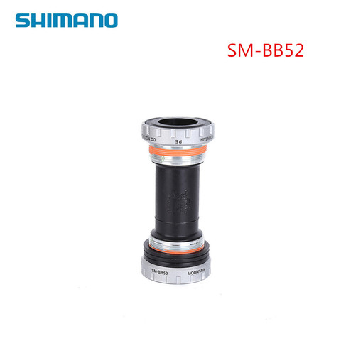 Shimano SM-BB52 68mm /73mm MT500 89.5/92mm presse BB vtt pédalier roulement de cyclisme axe moyen rond avec vis ► Photo 1/6
