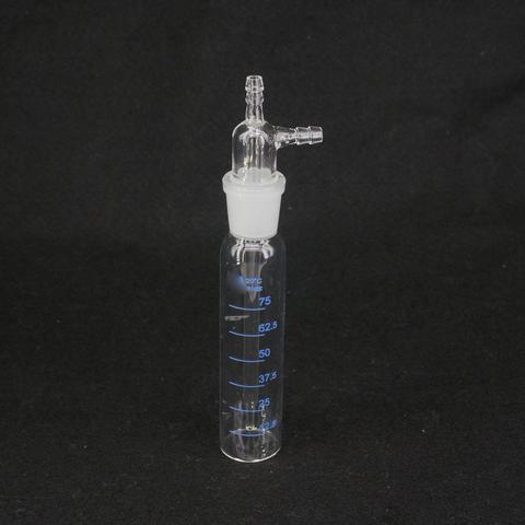 Glinsky-Tube d'échantillonnage de gaz 75ml, bouteilles absorbantes, appareils de laboratoire, chimie, verre ► Photo 1/4