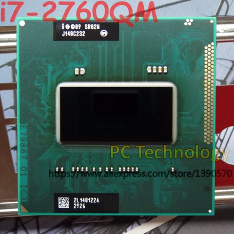 Processeur Intel Core i7-2760QM SR02W i7 2760QM, 2.40GHz L3 6M Quad core, Original, livraison gratuite sous 1 jour ► Photo 1/1