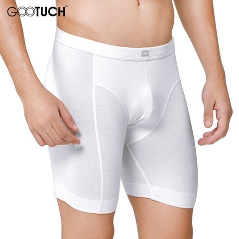 Boxer Long pour hommes, sous-vêtement de Compression, lingerie, Boxer de grande taille ► Photo 1/1