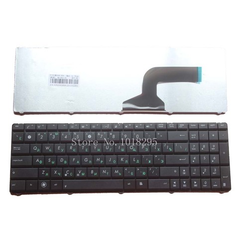 Clavier d'ordinateur portable russe, noir, neuf, pour ASUS X54C K54C K54L K54LY X54 X54L X54LY K55D K55N K55DE K55DR RU ► Photo 1/3