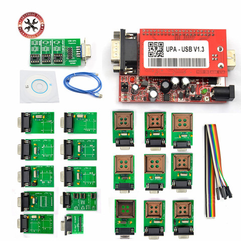 UPA – outil de Diagnostic de voiture, programmateur UPA-USB ECU, Usb V1.3, avec adaptateur complet, dernier modèle ► Photo 1/6