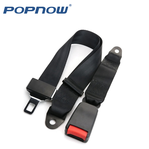 2 Points voiture Auto siège ceinture de sécurité ceintures de sécurité universelles Extension réglable BuckletTruck siège ceinture de sécurité accessoires de voiture ► Photo 1/6