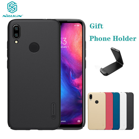 Pour Xiaomi Redmi Note 7 étui Redmi Note 7S couverture NILLKIN givré bouclier PC en plastique dur couverture arrière pour Xiaomi Redmi Note7 Pro ► Photo 1/6