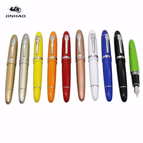 Stylo plume multicolore en option bureau d'affaires stylo plume moyen nouveau stylo de calligraphie cadeau étudiant ► Photo 1/6