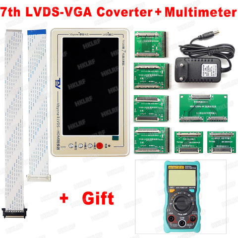 Nouveaux outils de Test de convertisseur de carte mère TV160 Vbyone et LVDS de 6e/7e génération vers HDMI, compatibles avec multimètre ZT-C1 ► Photo 1/6