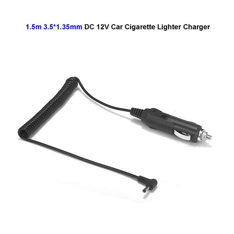 12V 24V cc 3.5mm x 1.35mm voiture Auto allume-cigare adaptateur secteur Angle prise cc cordon pour chargeur de batterie LED bande lumineuse ► Photo 1/6