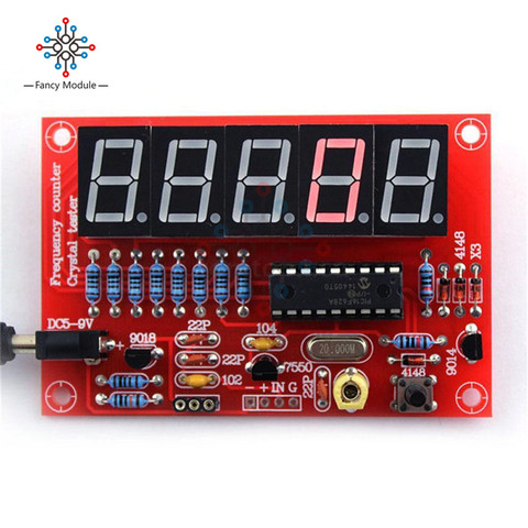 Compteur de fréquence numérique LED 1Hz-50MHz USB 5V, Kit de bricolage, testeur d'oscillateur à cristal ALI88 ► Photo 1/1