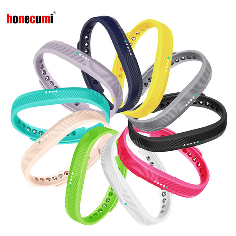 Honecumi – Bracelet de rechange pour Fitbit Flex 2, 10 couleurs, moniteur de Fitness, accessoires de Sport ► Photo 1/6