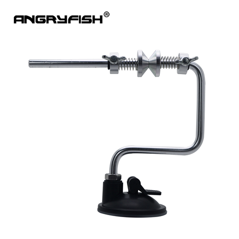 ANGRYFISH-enrouleur de ligne de pêche Portable en aluminium, système de bobine, outil de matériel, ventouse, à la carpe en mer ► Photo 1/5