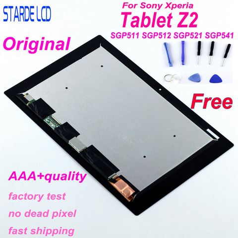 Écran tactile LCD pour tablette Sony Xperia Z2 SGP511 SGP512 SGP521 SGP541, Original ► Photo 1/5