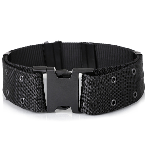 Ceinture de Combat militaire tactique pour hommes, Ceinture rimen d'extérieur, noire et verte de haute qualité ► Photo 1/5