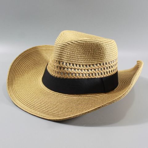 Homme grande taille panama chapeaux grande tête homme pliable cowboy fedora casquette hommes grande taille chapeau de paille 58CM 60CM 62CM ► Photo 1/6