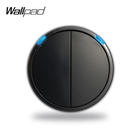 Wallpad L6 – interrupteur électrique pour lampe murale, 5 couleurs, 2 voies, bouton de retour, 2 voies, à monter soi-même, combinaison gratuite ► Photo 1/6