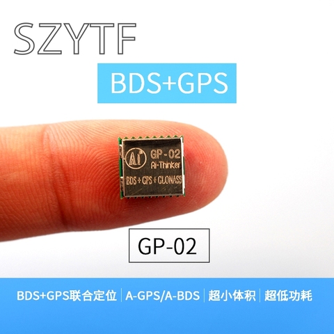 GPS + BDS + GLONASS double mode ATGM336H module de synchronisation GPS GP-02 ► Photo 1/2