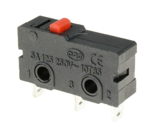 Micro-interrupteur à bouton poussoir 5 pièces SPDT 5A ► Photo 1/1