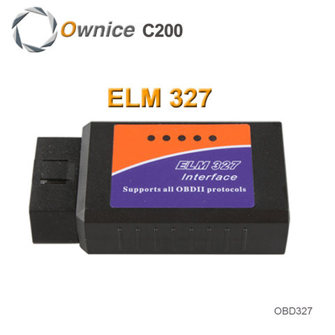 Ownice DVD de voiture, Interface de Diagnostic automatique, lecteur de Code pour voiture, version ELM327, USB, ELM 2015, prise OBD2/OBDII, V1.5, uniquement ► Photo 1/4