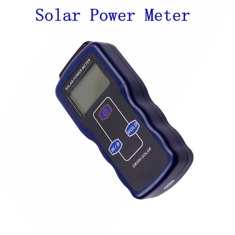 Compteur d'énergie solaire numérique Portable, lumière de précision, maintien des données, pour la recherche sur le rayonnement solaire, verre, intensité lumineuse ► Photo 1/1