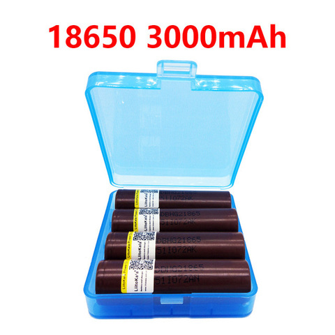 Liitokala – batterie HG2 originale 18650 3000mAh, 3.6v, décharge 30a ► Photo 1/5