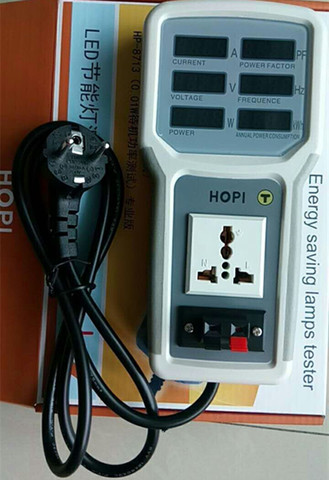 HOPI – analyseur de puissance portatif HP-9800, testeur de prise, tension de courant mesurable, moniteur de facteur de puissance ► Photo 1/5
