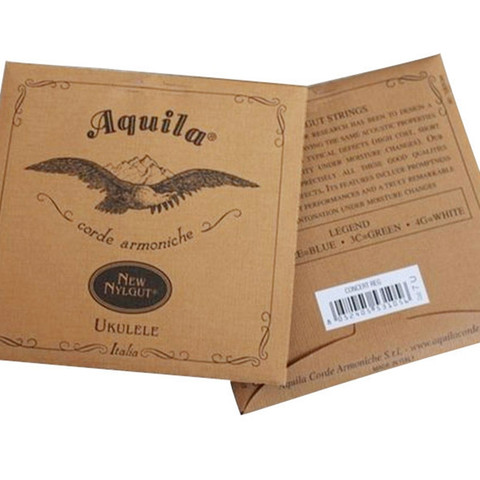 D'origine Aquila Ukulele Cordes Nylon Soprano Concert Tenor Ukulélé Cordes Low G Nylgut Cordes Pour Ukulélé Musical Instruments ► Photo 1/6