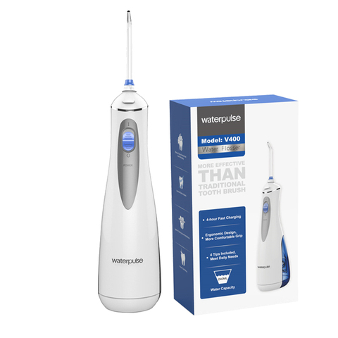 Waterpulse – irrigateur buccal électrique V400, jet dentaire Portable, nettoyage de la bouche ► Photo 1/6