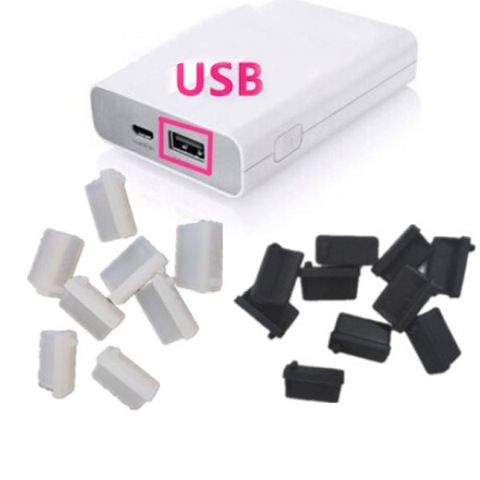 10-500 pièces USB trou prise USB cache-poussière USB maître bouchon anti-poussière Silicone prise de Protection ► Photo 1/6