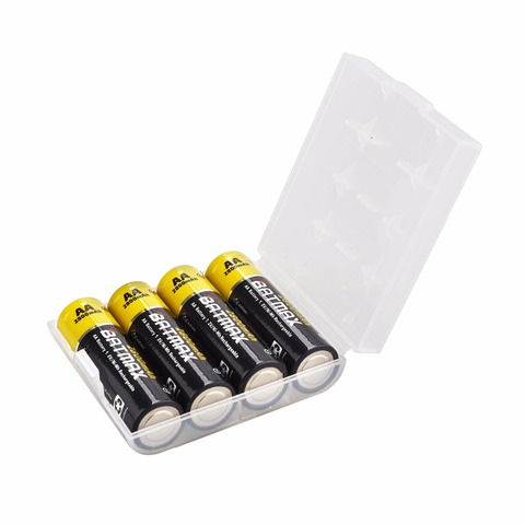 4 Packs De Haute-Capacité 2800 mAh AA NiMH Rechargeable Batteries pour Appareil Photo, calculatrice, Lecteur MP3 ect. ► Photo 1/5