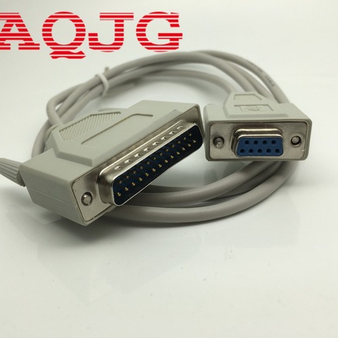 AQJG – câble RS232 femelle DB25, 25 broches vers 9 broches femelle vers mâle, 1.5M/3m, connecteur d'ordinateur, pour imprimante, vente en gros ► Photo 1/5